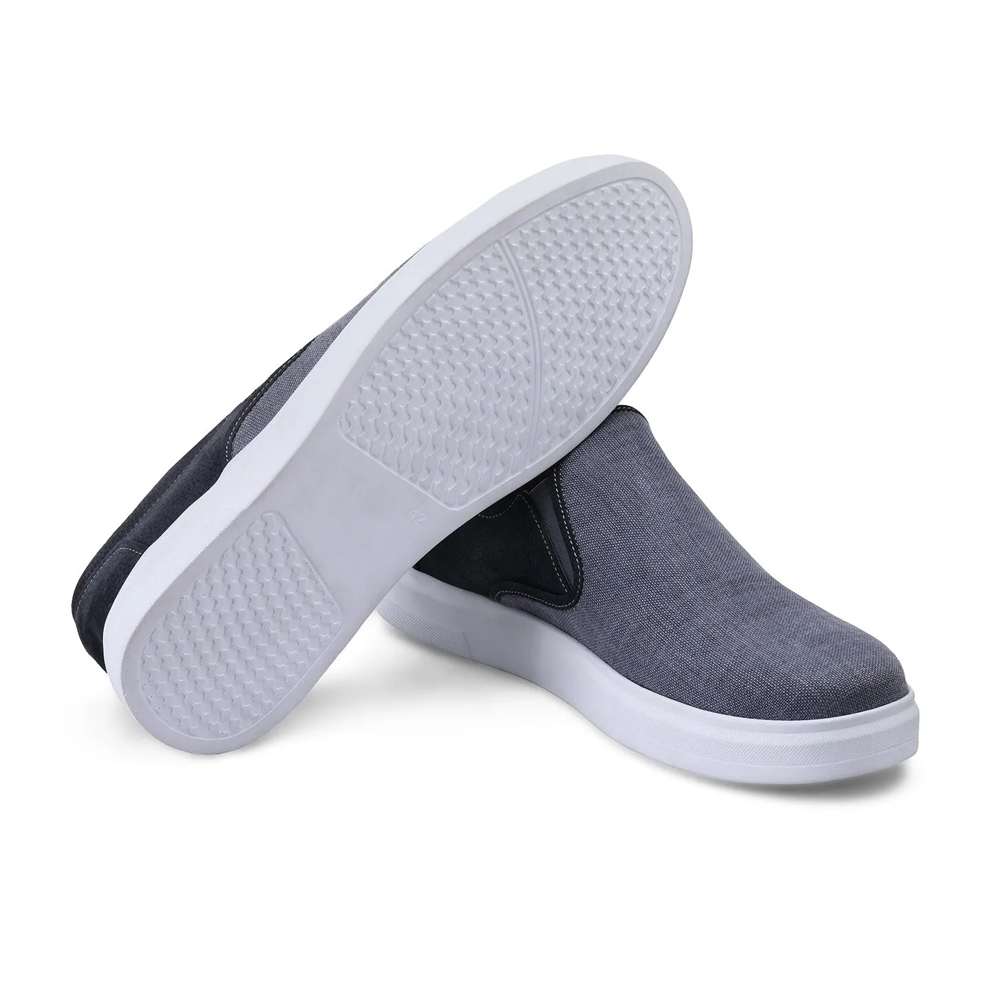Men's Gray Slip-On Sneaker