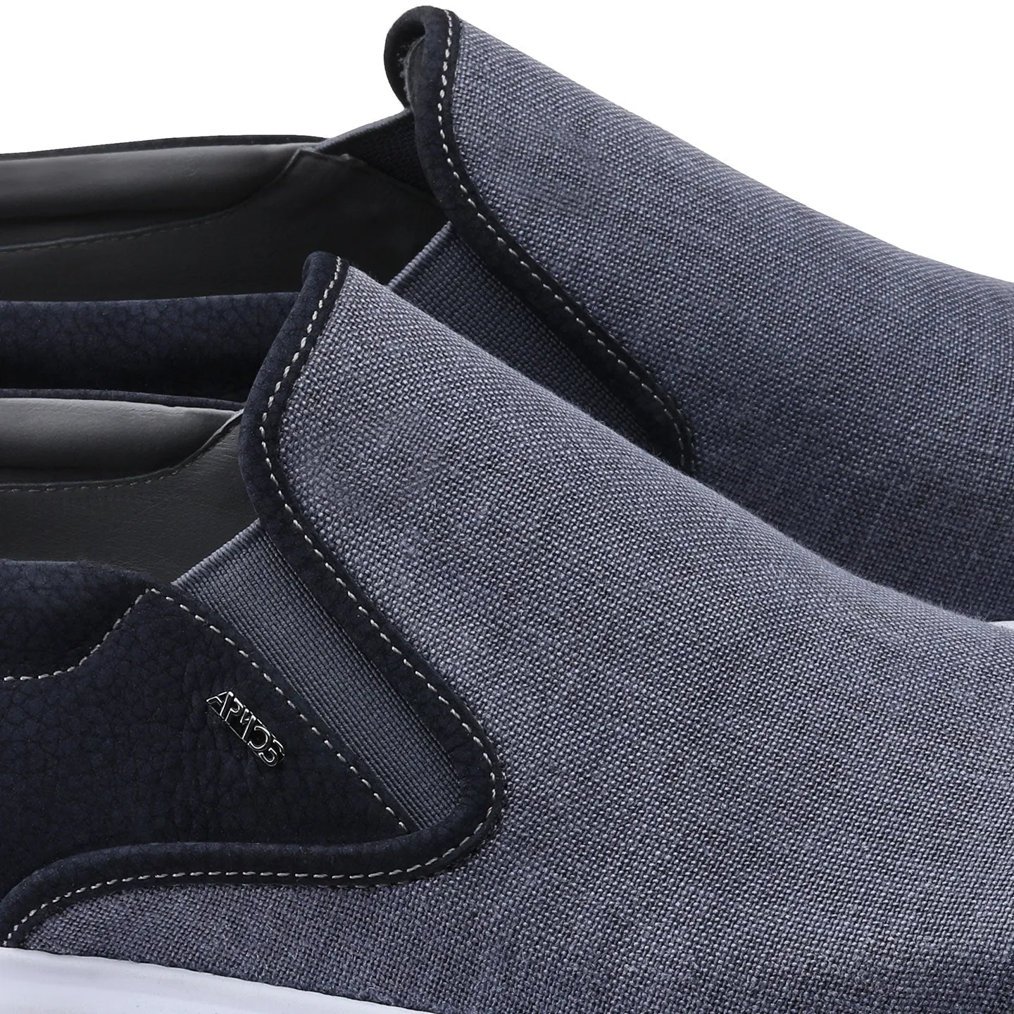 Men's Gray Slip-On Sneaker