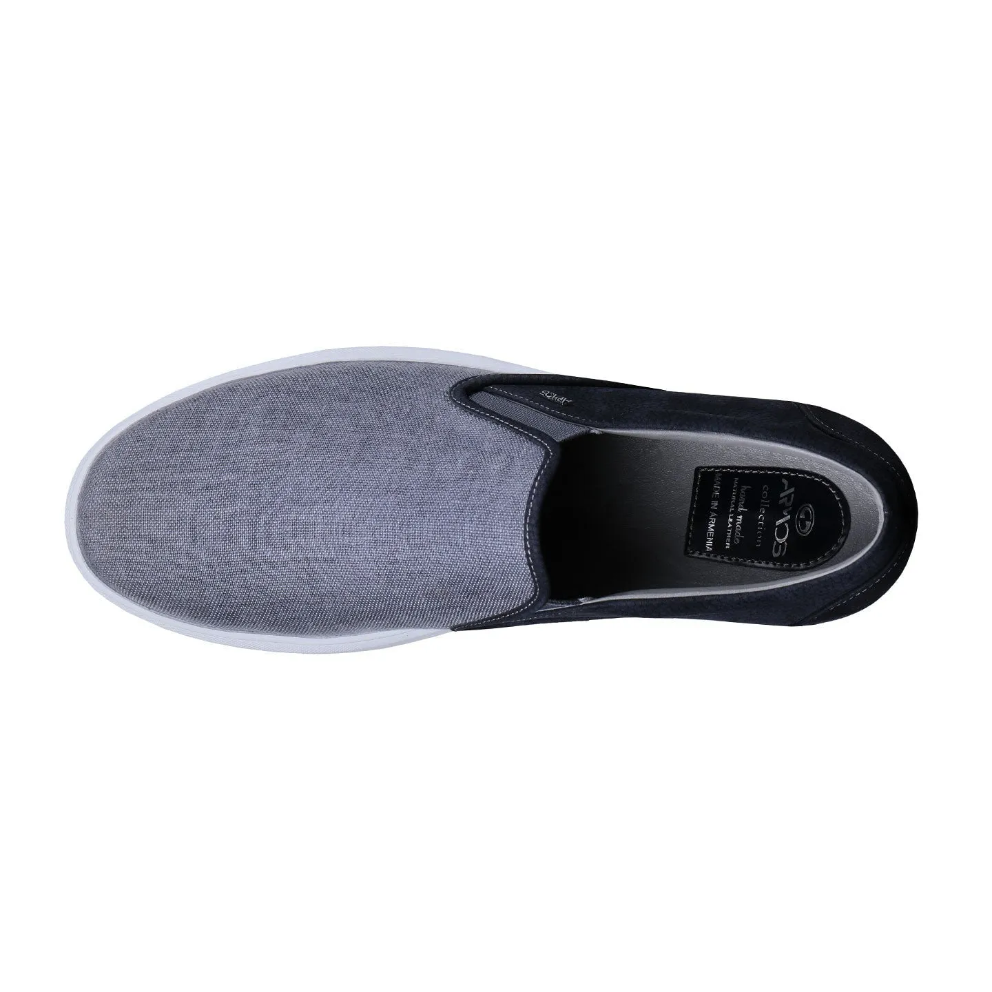 Men's Gray Slip-On Sneaker