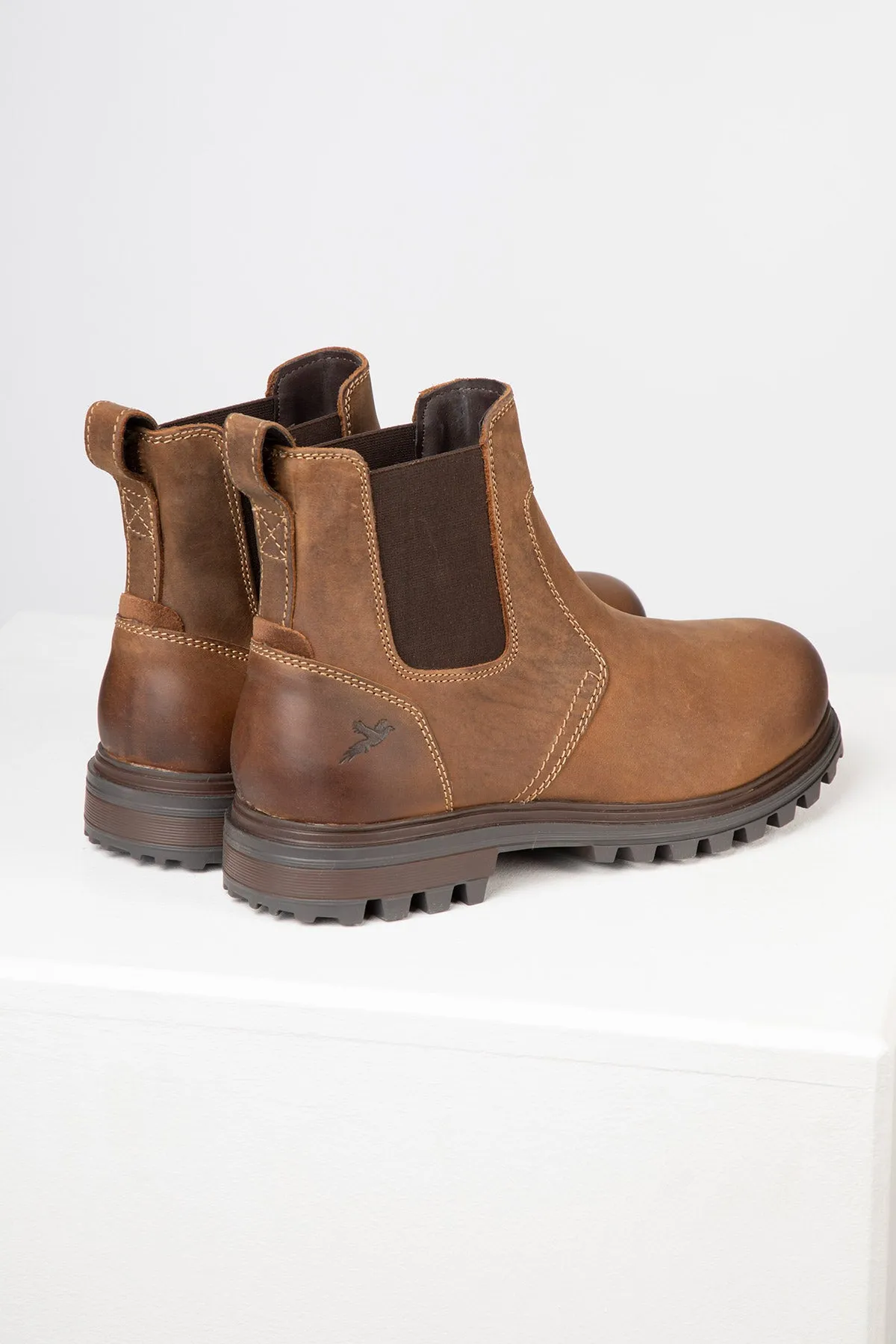 Men's Leather Market Boots - Ilkley II