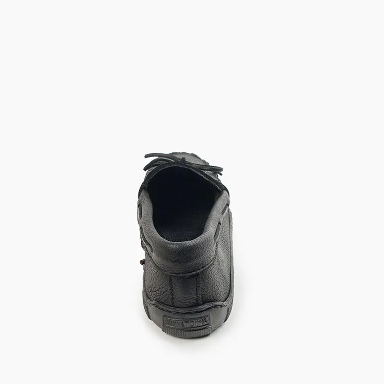 Men's Moosehide Classic Moccasin in Black