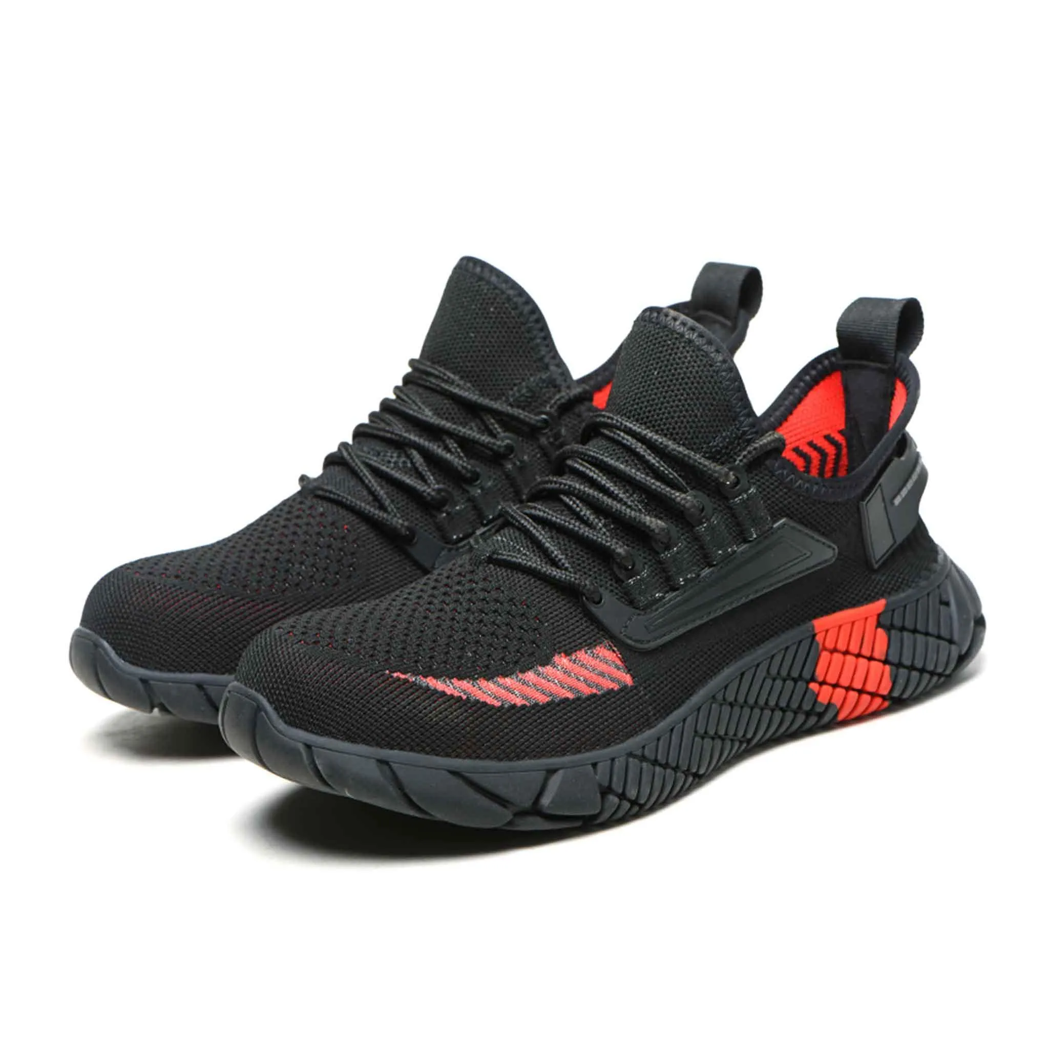 Men's Steel Toe Sneakers - Rubber Sole | B116