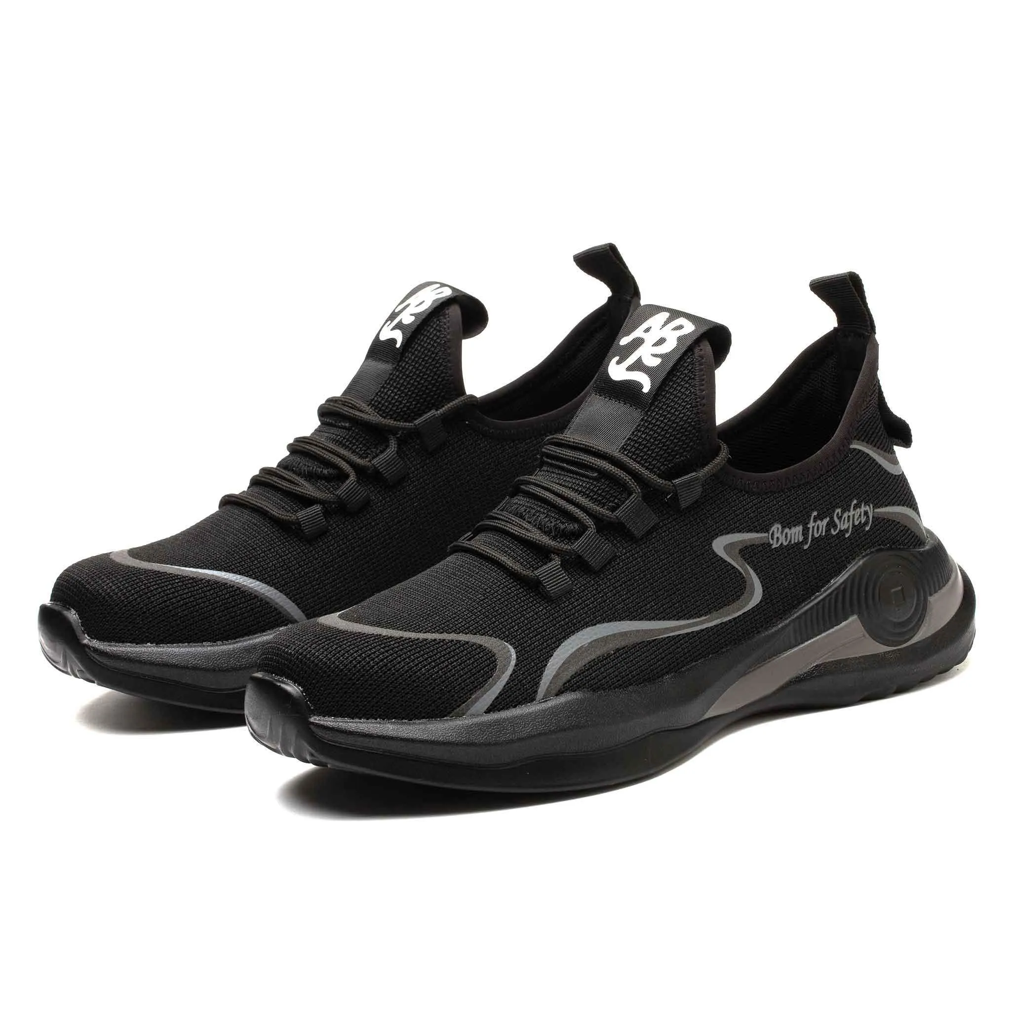 Men's Steel Toe Work Sneakers - Oil Resistant | B163