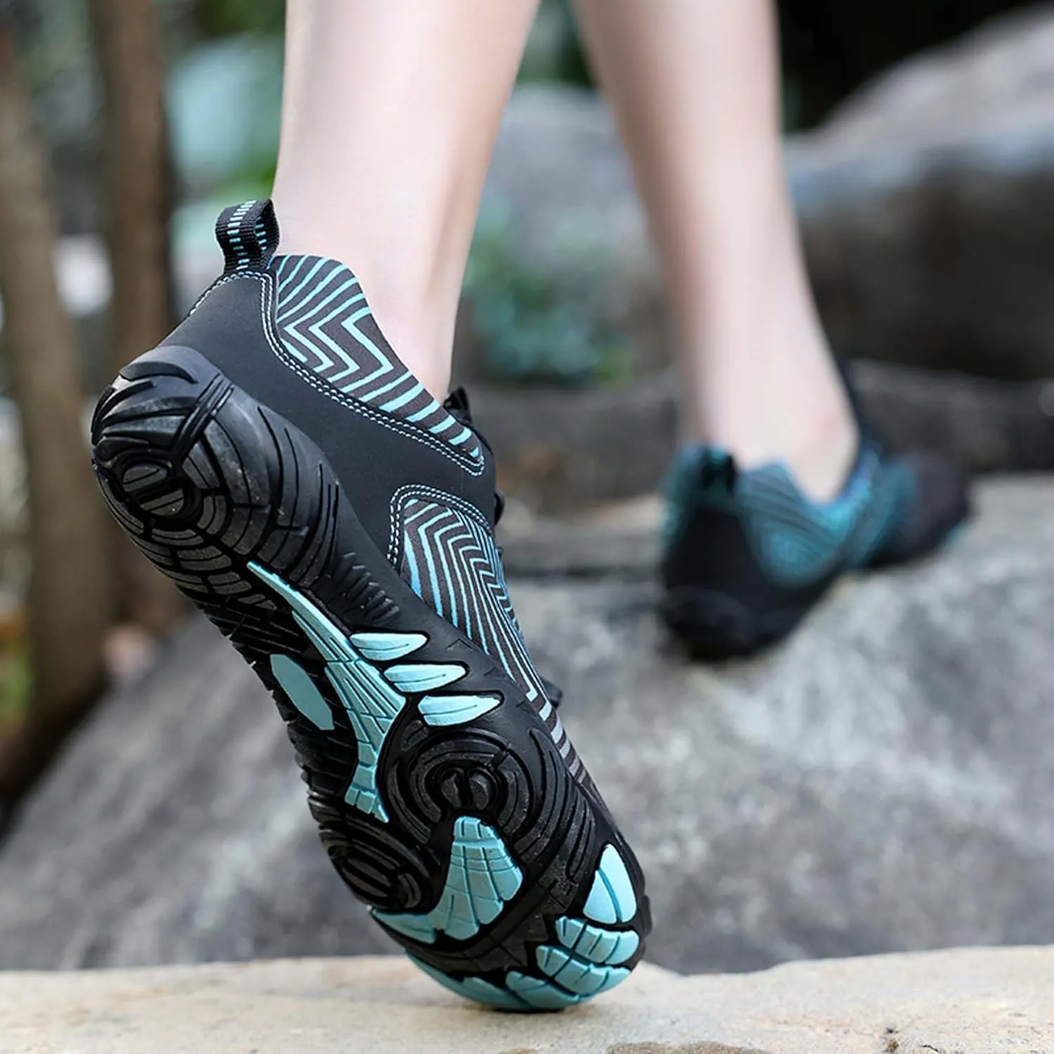 Men's Women's Outdoor Water Sports Shoes Men's Quick Dry Beach Shoes Walking, Fishing, Climbing, Sailing, Hiking, Functional Training Shoes Breathable, Amphibious Sports Shoes
