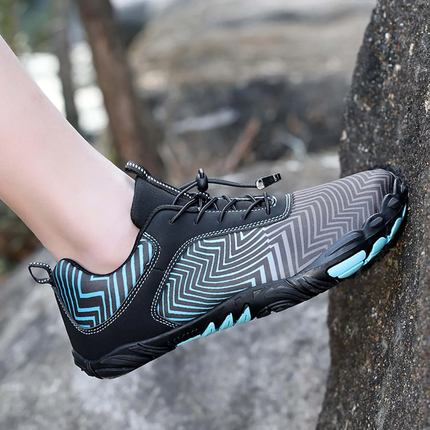 Men's Women's Outdoor Water Sports Shoes Men's Quick Dry Beach Shoes Walking, Fishing, Climbing, Sailing, Hiking, Functional Training Shoes Breathable, Amphibious Sports Shoes