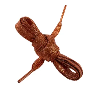 Metallic Orange Shoelaces