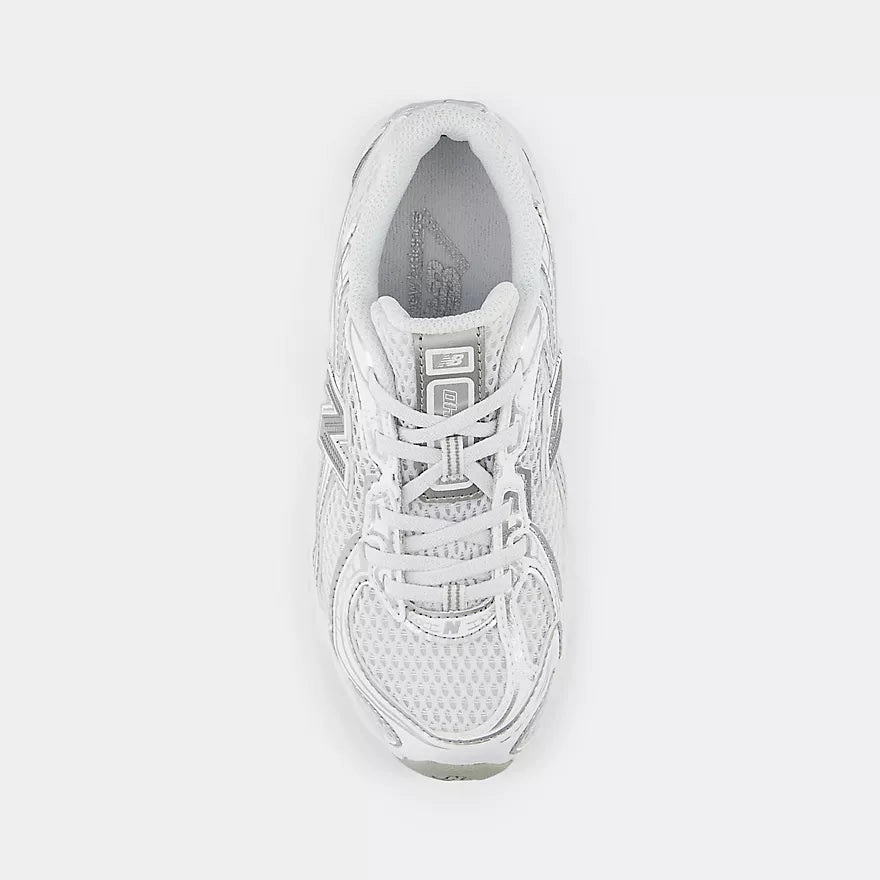 Seamless interior New Balance 740 BUNGEE LACE White avec Silver Metalic