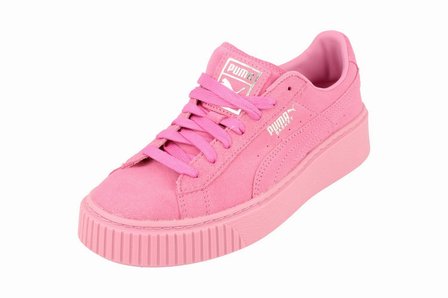 Puma Basket Platform Reset Womens 363313 02 Running - companion