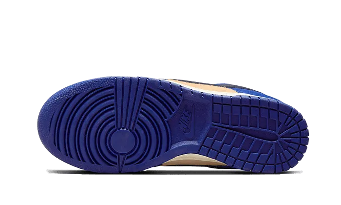 Dunk Low LX Blue Suede synthetic material shoes running in banked tracks shoes