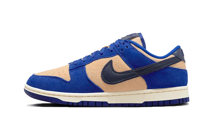 Nike Dunk Low LX Blue Suede Modern Edge