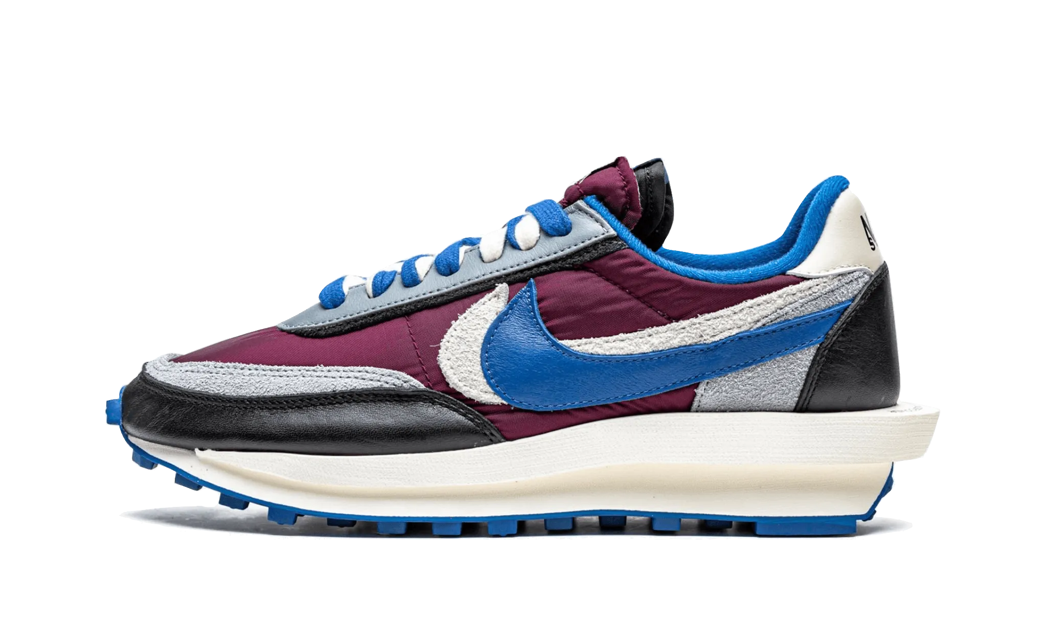 LD Waffle Sacai Undercover Night Maroon Team Royal TPU plate