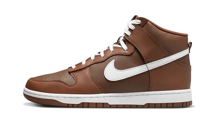 running in oval tracks shoes Dunk High Chocolate