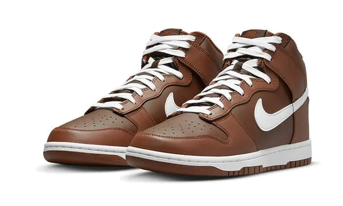 Supportive Heel speed development running shoe promotion Dunk High Chocolate