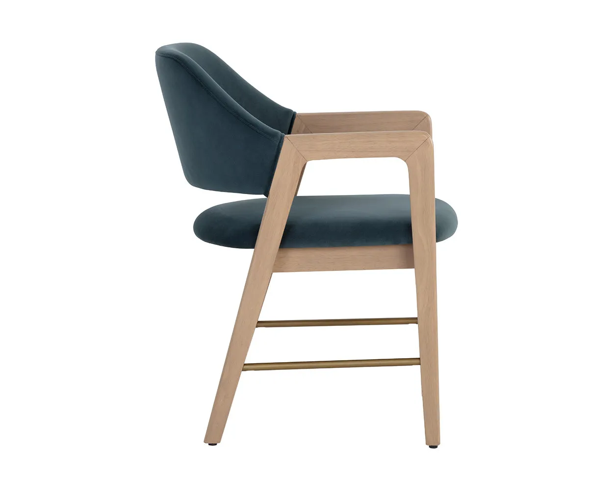 Milton Dining Armchair - Light Wash