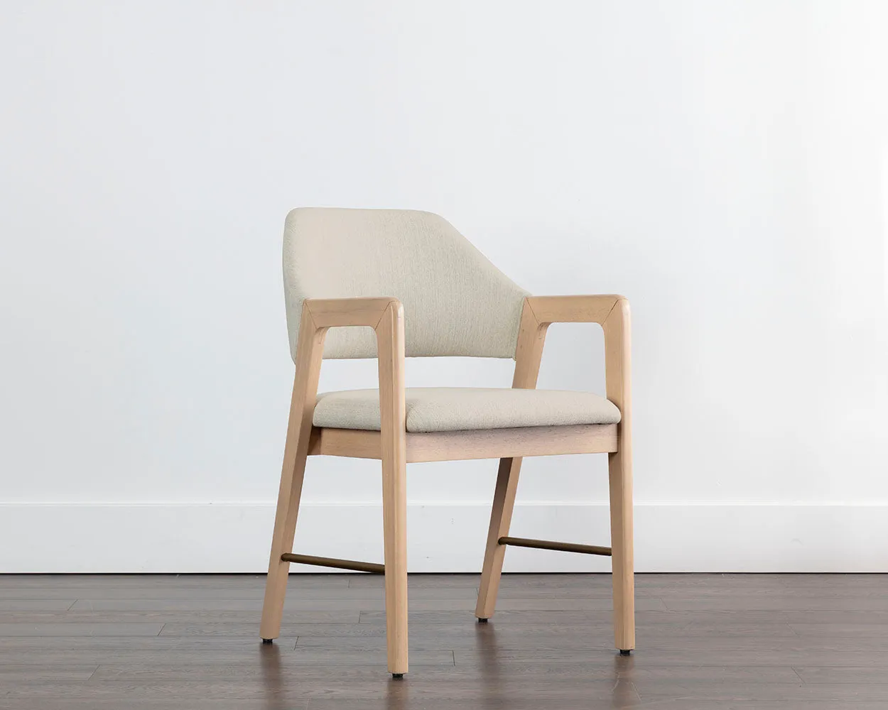 Milton Dining Armchair - Light Wash