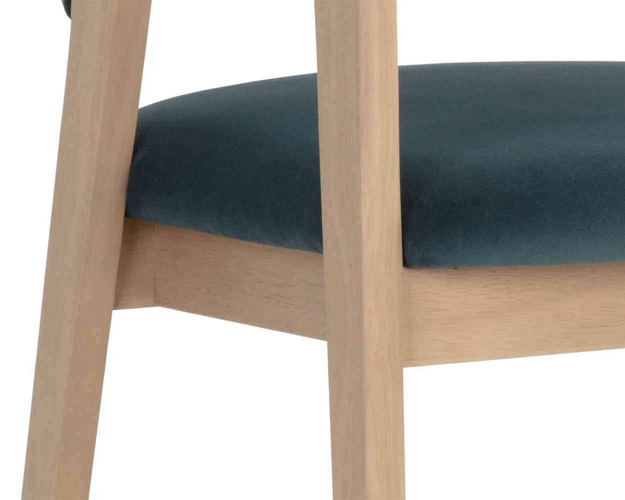 Milton Dining Armchair - Light Wash