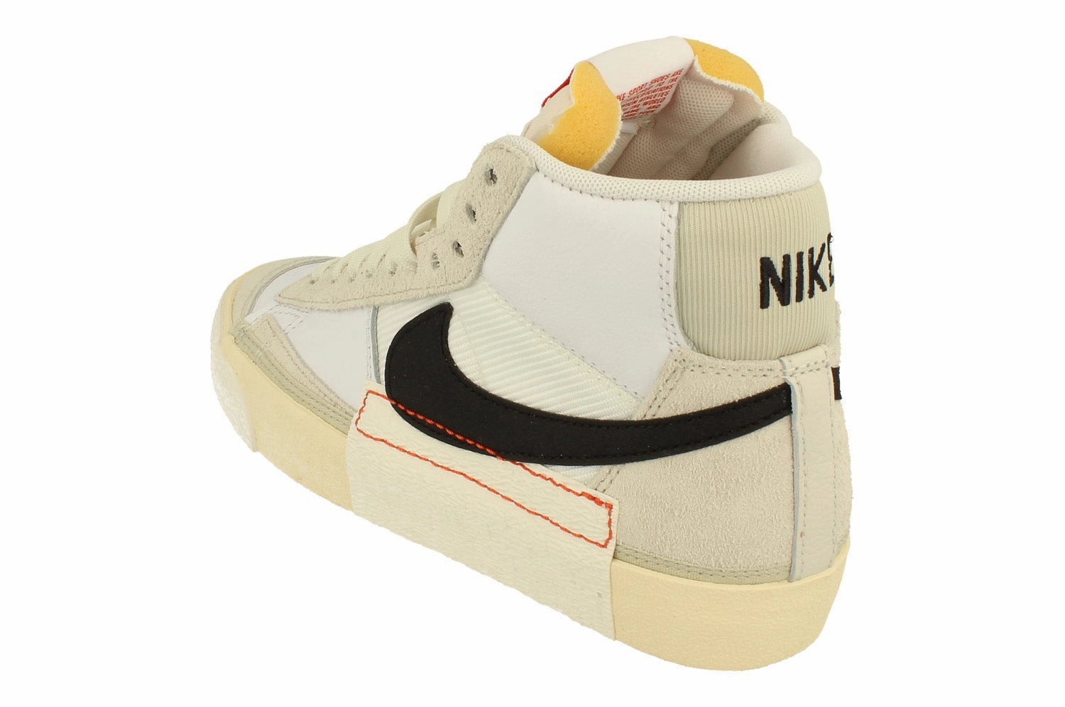 Nike Blazer Mid Pro Club Mens Trainers Dq7673 100 Precision Stitching