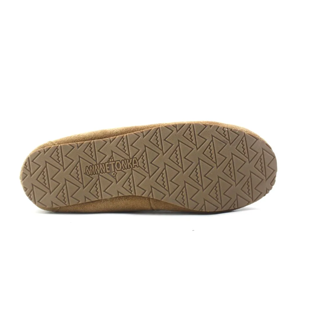 MINNETONKA MOCCASINS BEIGE LEATHER