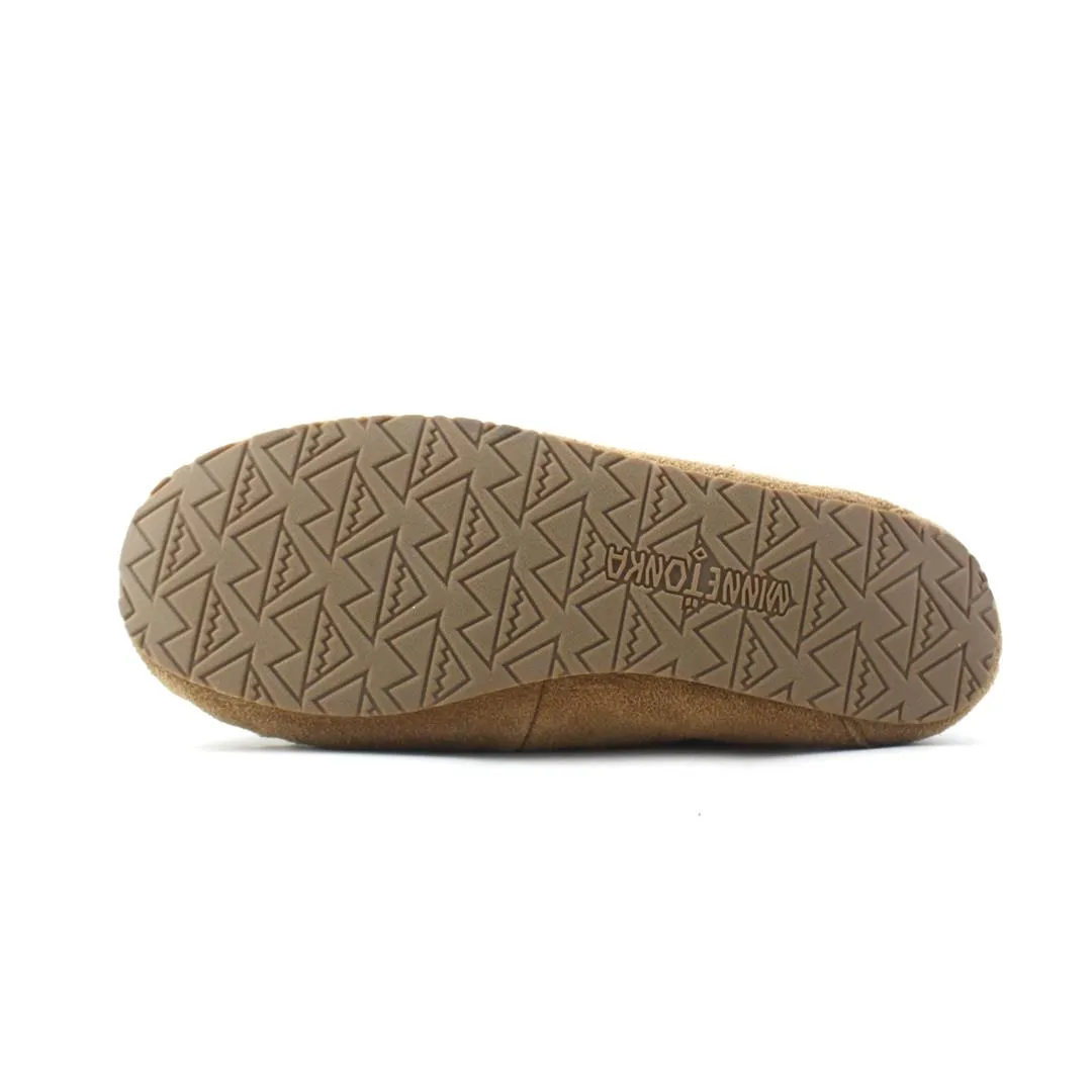 MINNETONKA MOCCASINS BEIGE LEATHER
