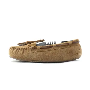 MINNETONKA MOCCASINS BEIGE LEATHER