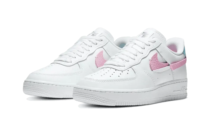 Air Force 1 Low LXX White Pink Aqua moisture - wicking lining