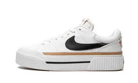 Court Legacy Lift White Black ergonomic - design - efficiency shoes running on trail