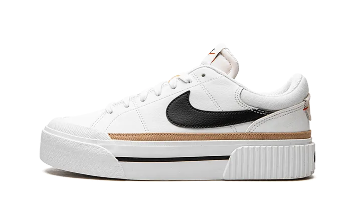 Nike Court Legacy Lift White Black Sneaker Performance