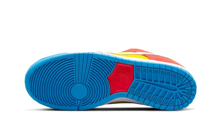 Lightweight Build Nike SB Dunk Low Pro Habanero Red (Bart Simpson)