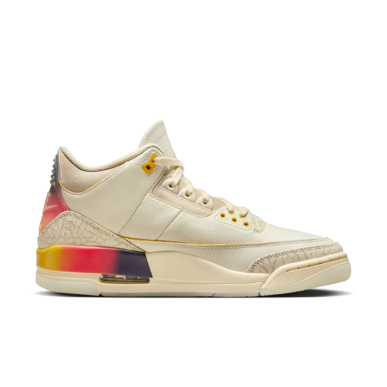 Nike Air Jordan 3 Retro x J. Balvin 'Medelln Sunset' Comfortable Good resilience