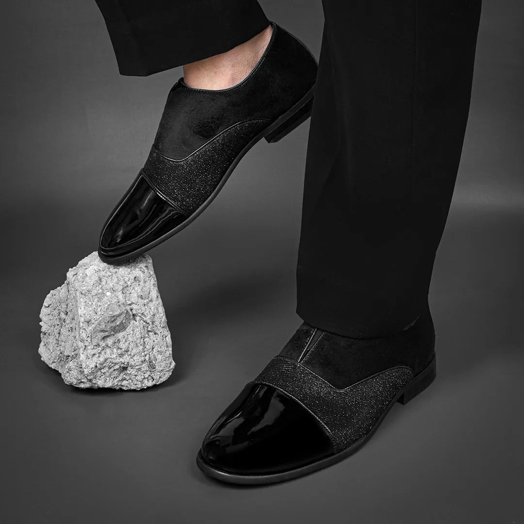 Monkstory Starlit Slip-Ons - Black