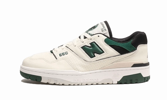 New Balance 550 Sea Salt Pine Green Responsive