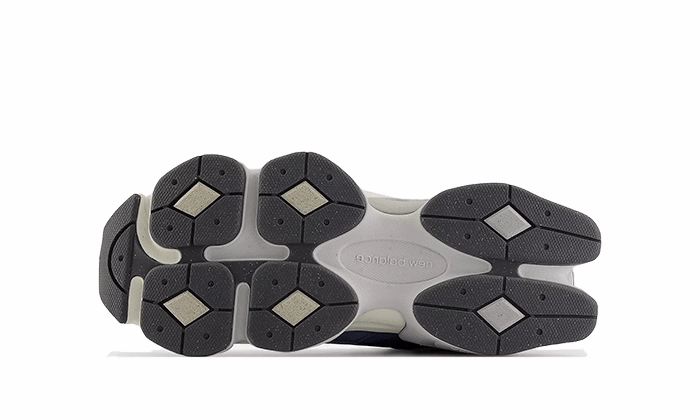 Rocker Sole Design Sleek Design New Balance 9060 Natural Indigo
