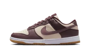 Dunk Low Plum Eclipse running on concrete Comfort Boost