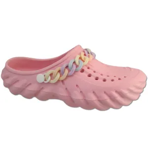 mySTYLE Women's Chain Fashion Clogs