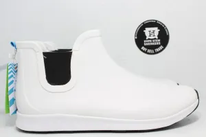 Native Apollo Men Rain Boot Shell White Jiffy Rubber Size 10