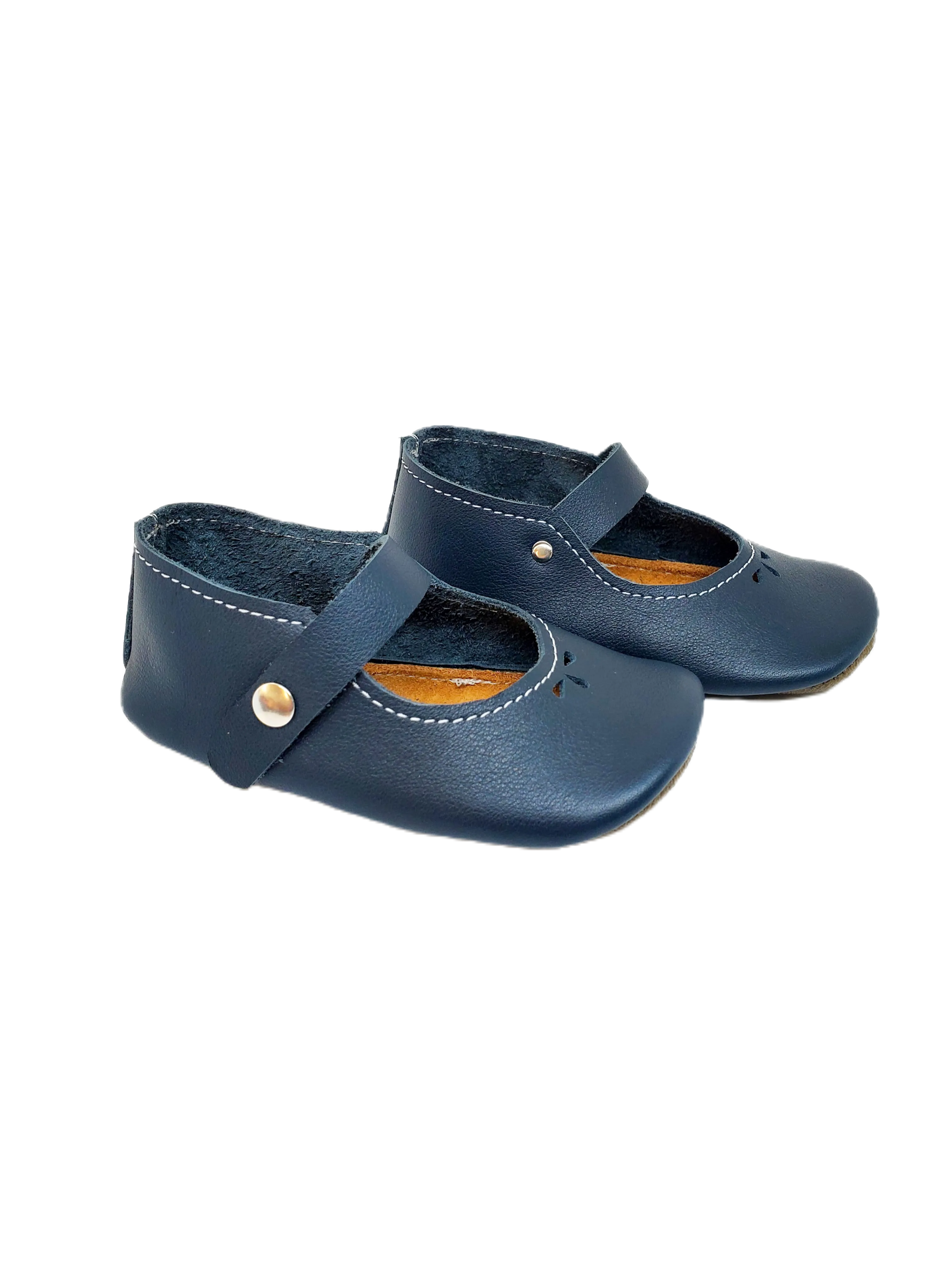 Navy Mary Janes