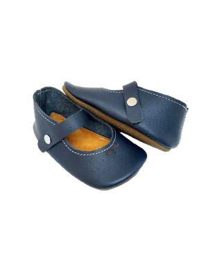 Navy Mary Janes
