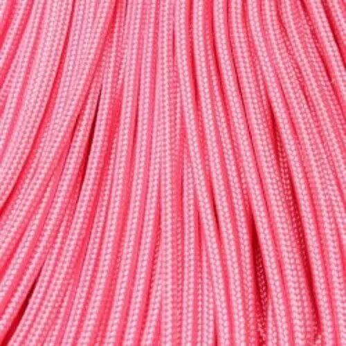 Neon Pink Boot Laces *Guaranteed for Life* 3mm Paracord Steel Tip Shoelaces