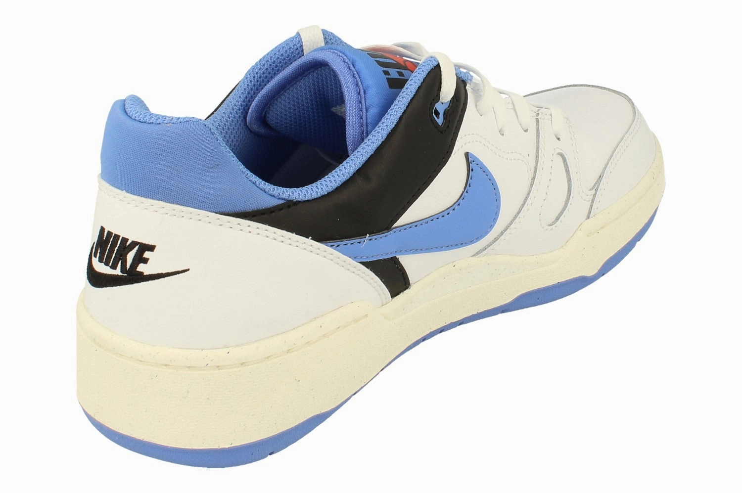 Nike Full Force Lo Mens Trainers Fb1362 100 Orthopedic Friendly Fit Dynamic Heel Counter