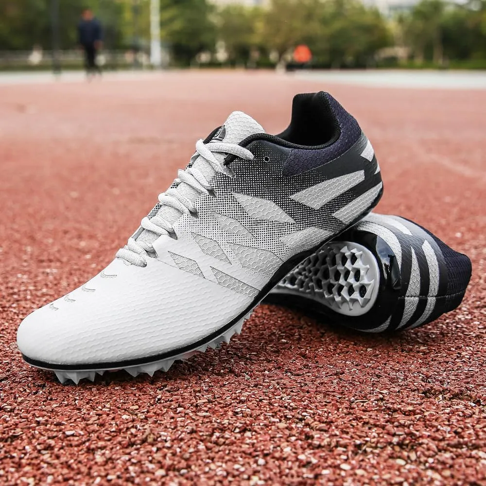 New Track and Field Shoes for Men Women Kids Boys Girls 8 Spikes 100-400 Meter Running Racing Shoes Professional Sprint Sport Sneakers