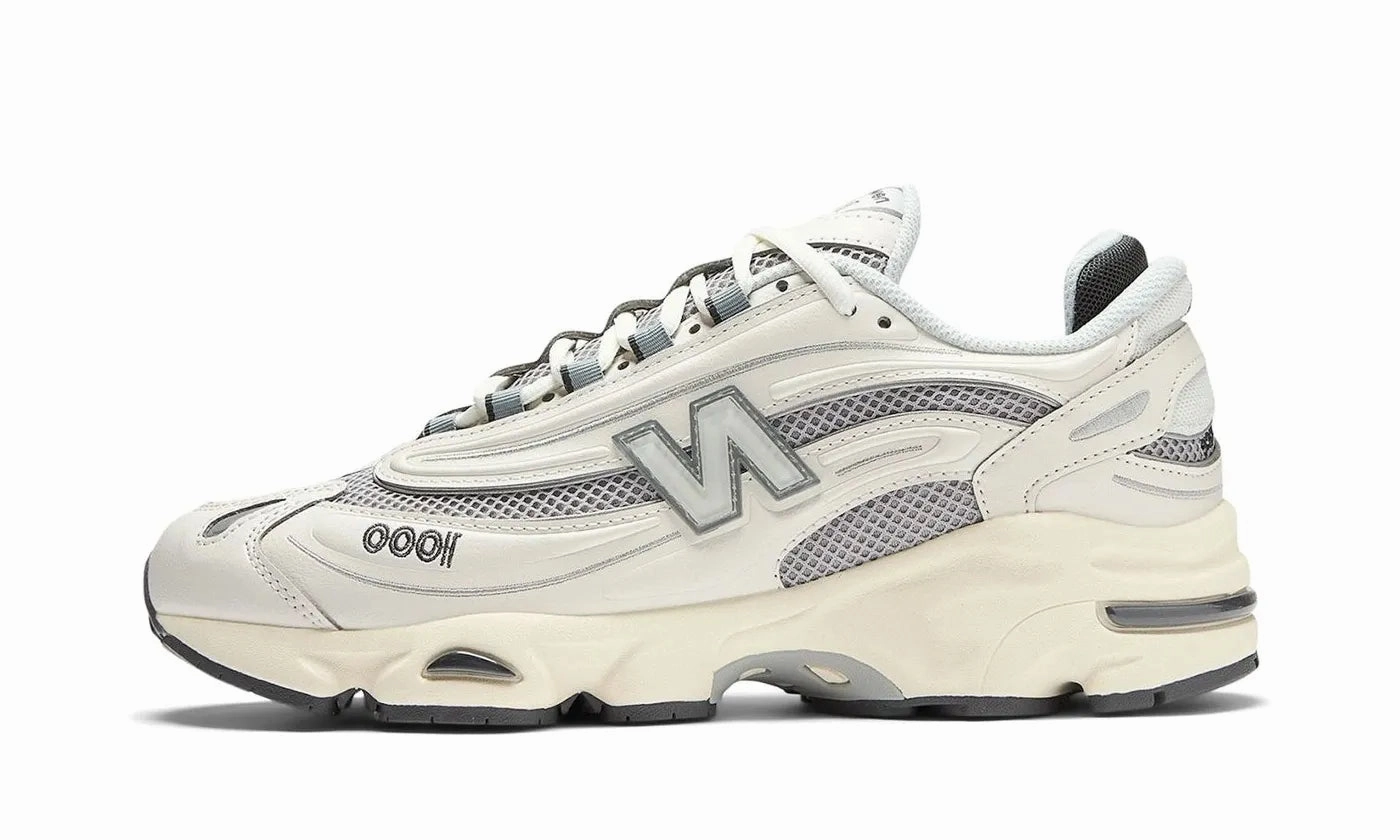 Air Flow Perforated Vamp New Balance 1000 Sea Salt Grey