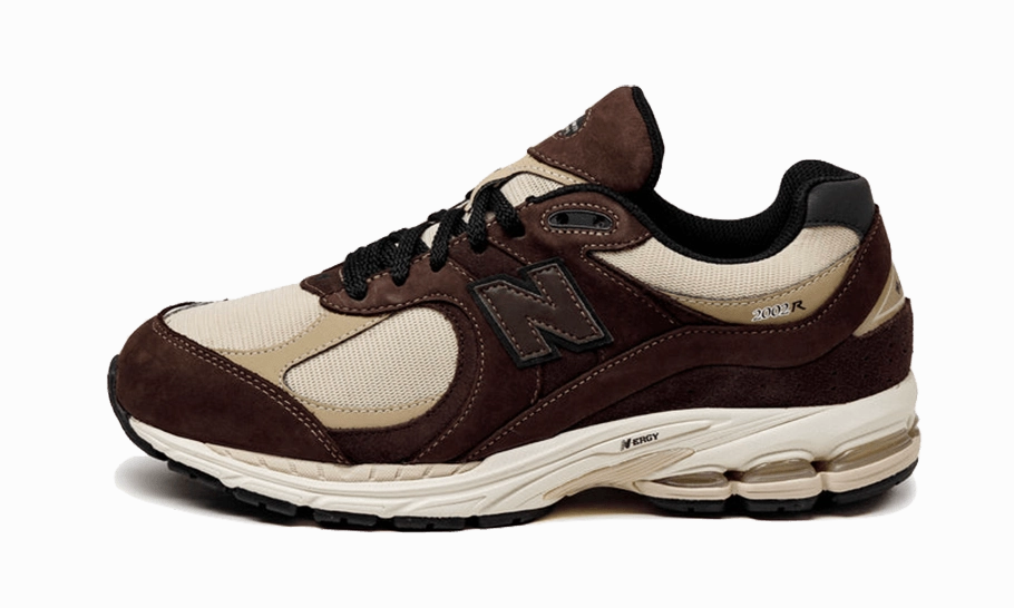 New Balance 2002R Black Coffee Hardwearing Torsion Rigidity