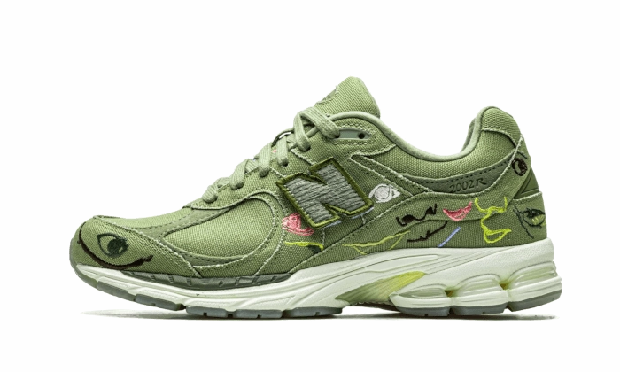 Slim Design Easy to Wear New Balance 2002R Bryant Giles Olive Green