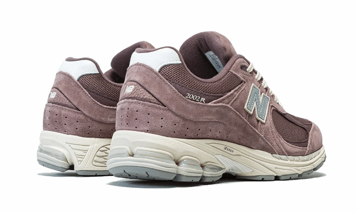 New Balance 2002R Suede Pack Black Fig Abrasion Resistant Panels Foldable Design