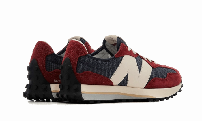 Supportive Choice High Traction Design New Balance 327 Navy Blue Red White