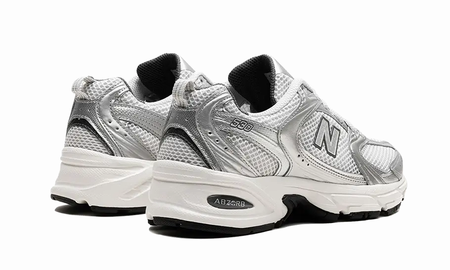 Bonded Seamless Comfortable Step New Balance 530 Grey Matter Silver Metallic