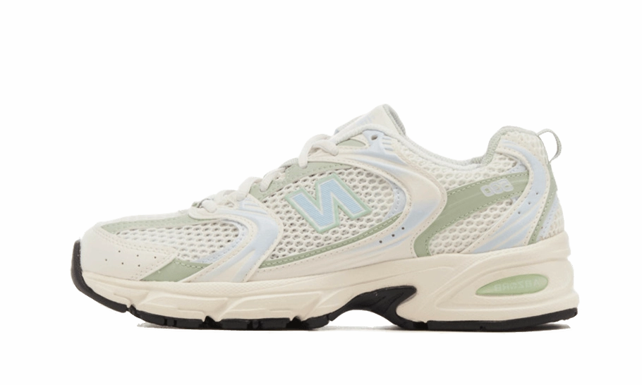 New Balance 530 Sea Salt Green All Terrain Shoes Fashion Style