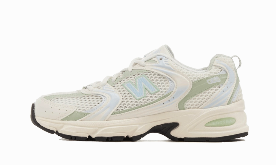 New Balance 530 Sea Salt Green Walk Flow Body Alignment
