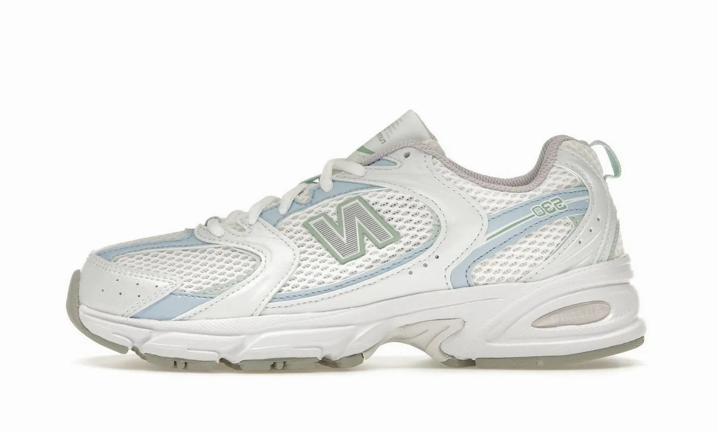 Base Comfort Quick Walk New Balance 530 White Light Chrome Blue Clay Ash