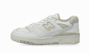 New Balance 550 White Beige Padded chic
